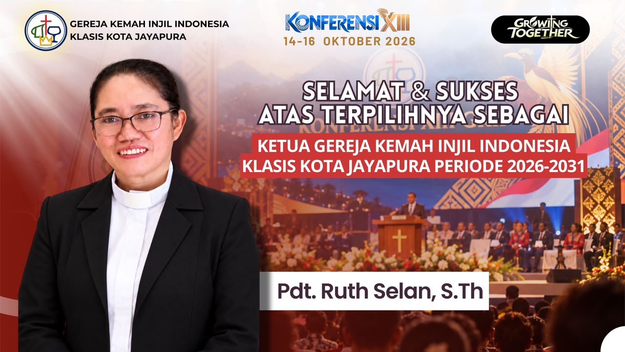 Cetak Sejarah Baru: Pdt. Rut Selan, S.Th. Terpilih Sebagai Perempuan Pertama Ketua GKII Klasis Kota Jayapura